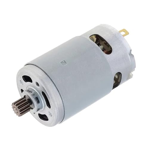 21 V RS550 Motor, gebürsteter Motor, 14 Zähne, hohe Geschwindigkeit, großes Drehmoment for 4/6 Zoll Akku-Kettensäge, Elektrowerkzeug-Zubehör, Drill Garde(Model B) von VMVUD