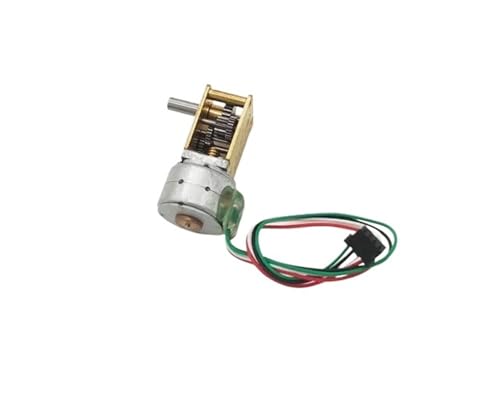 90 Grad Metall Reduzierer Schrittmotor DC 5V 15mm Präzision 4-Draht Übersetzungsverhältnis 20:1-1000:1(E Ratio 302) von VMVUD