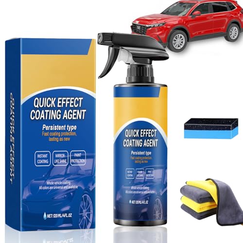 Quick Effect Coating Agent, Quick Effect Coating Agent for Car, Quick Effect Spray, Coating Agent Spray 120ml (1 Stück) von VNAKER