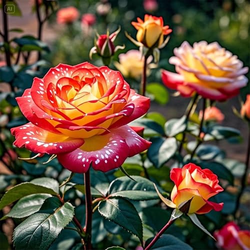 Ronsen, Garten, Balkon, Sehr Bienenfreundlich, Blühende Zimmer, gemischte Farben gesunde Garten, 5bulbs-A Ronsen, Garten, Balkon, Sehr Bienenfreundlich, Blühende Zimmer, gemischte Farben gesunde Garten, 5bulbs-A von VNGMXF