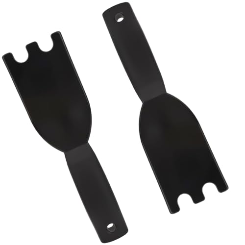 VNIDJGB 2 Stück Grillschaber, bequemer Griff, Nylon-Spatel, hitzebeständiger Grillspachtel, Haushaltsgrill-Reinigungsbürste, leicht zu reinigendes Werkzeug für den Innenbereich und die meisten anderen VNIDJGB 2 Stück Grillschaber, bequemer Griff, Nylon-Spatel, hitzebeständiger Grillspachtel, Haushaltsgrill-Reinigungsbürste, leicht zu reinigendes Werkzeug für den Innenbereich und die meisten anderen von VNIDJGB