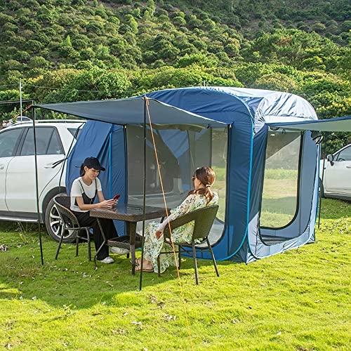 Auto-Heckklappen-Markisenzelt – wasserdichtes SUV-Zelt für Camping, Outdoor-Schattenschutz für Auto, leichtes und langlebiges regensicheres Wohnmobil-Zelt für 2–3 Personen von VNIOFSW