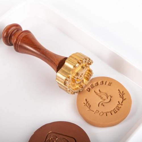 Töpferei Handmade | Custom Pottery Stamp | Clay Symbol Stempel Für Keramiker | Clay Signature | Geschenk Für Töpfer | Personalisierte Clay Stamp von Vniqloo
