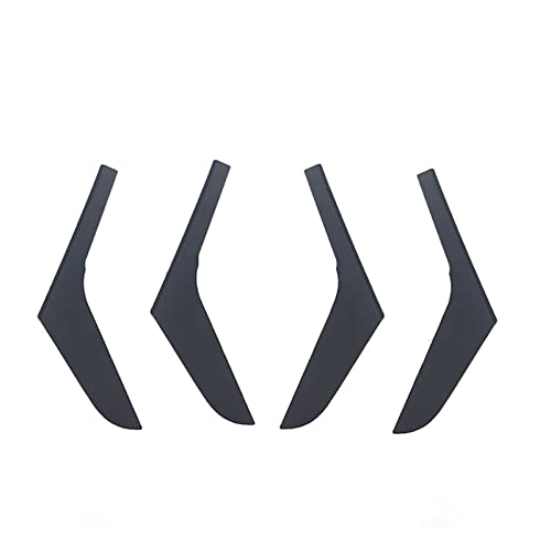 VNRQJLSN Auto Innentür Schwarz Links Rechts Griffabdeckung Trim Für VW Für Golf 6 MK6 2009 2010 2011 2012 2013 Türzuggriff Trim (1Set) von VNRQJLSN