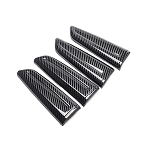 VNRQJLSN Autoinnentürgriff Schüssel Armlehnenknöpfe Rahmen Dekoration Aufkleber Trim For Q2 2018 2019 2020 2021 2022 (2) von VNRQJLSN