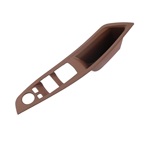 VNRQJLSN Fahrerseite Armlehnenverkleidung Aufkleber Türverkleidung Für 5er F10 F18 2011-2017 520 525 528 530 535 Autoinnenausstattung (Brown driver side) von VNRQJLSN