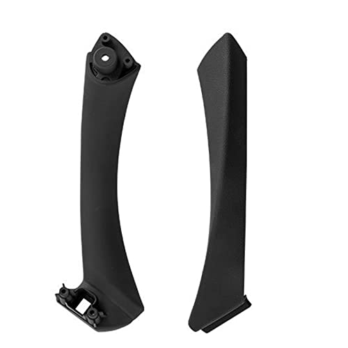 VNRQJLSN For E90 E91 2004 2005 2006 2007 2008 2 STÜCKE Autoinnentürgriff Panel Sedan Pull Trim Cover Ersatz (Black,rechte Seite) von VNRQJLSN