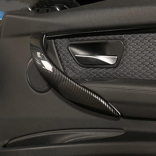 VNRQJLSN Für 3/4 Serie F30 F32 3GT F34 2014-2019 Car Styling Innentürgriffe Rahmenzierabdeckung Innenausstattung (Red) von VNRQJLSN
