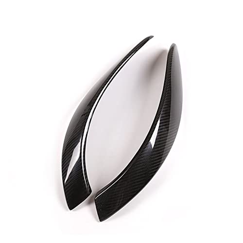 VNRQJLSN Für 3er 4er F30 F34 F36 F32 F33 2013-2019 Echtcarbon Auto Innentür Armlehne Griffabdeckung Verkleidung (2 pcs) von VNRQJLSN