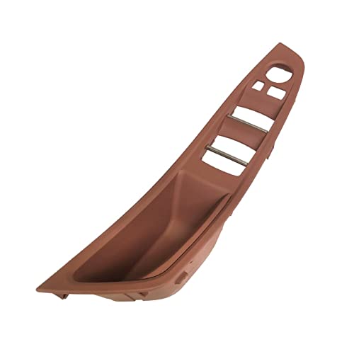 VNRQJLSN Für 5er F10 F11 2010–2017 LHD vorne links beige schwarz braun Autoinnentür Armlehne Panel Türgriff Ersatz (A Brown) von VNRQJLSN