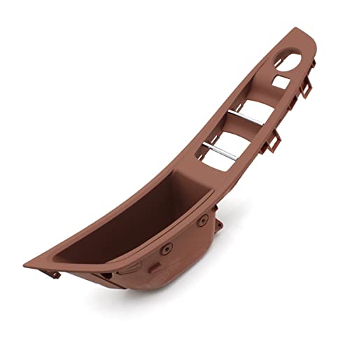 VNRQJLSN Für 5er F10 F11 2010–2017 LHD vorne links beige schwarz braun Autoinnentür Armlehne Panel Türgriff Ersatz (B Brown) von VNRQJLSN