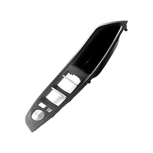 VNRQJLSN Für 5er F10 F11 2011-2017 Linkslenker LHD Grau Beige Schwarz Autoinnenraum Türgriffverkleidung Zugverkleidung (Dark brown,1PC) von VNRQJLSN