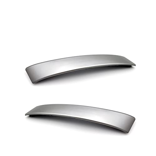 VNRQJLSN Für Für QASHQAI J10 2007 2008 2009 2010 2011 2012 2013 2014 2015 Innengriff Silber Griffabdeckung Autotürgriff Basis (Shell 2pcs) von VNRQJLSN
