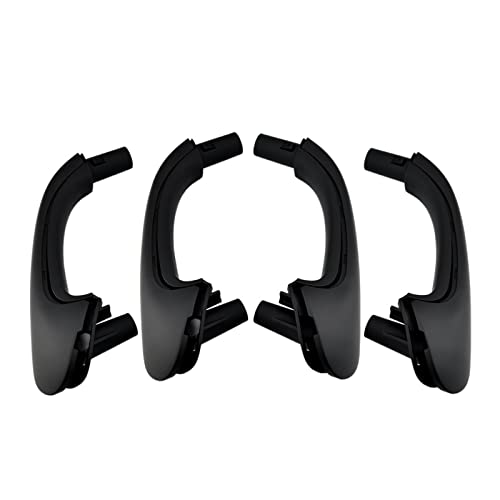 VNRQJLSN Für Für W203 C-Klasse 2000 2001 2002 2003 2004 2005 2006 2007 Autoinnentürgriffe Ersatz (Black-4PCS) von VNRQJLSN