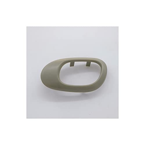 VNRQJLSN Für Peugeot 206 207 1998 1999 2000 2001 2002 2003 2004 2005 2006 Innengriffe Rahmenabdeckung Verkleidung Autoinnentürgriff (Beige,rechte Seite) von VNRQJLSN