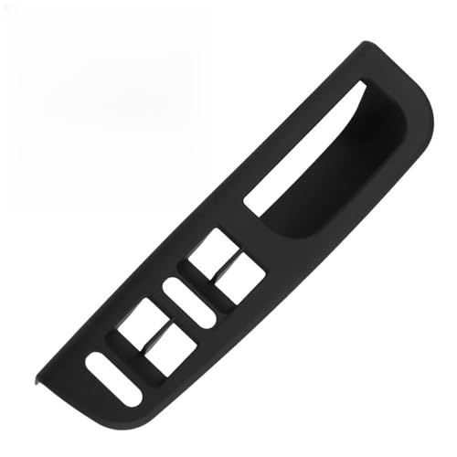 VNRQJLSN Für VW Für B5 Für Golf 4 Für Jetta Mk4 Für Bora 2002-2007 Auto Fenster Auto Türgriff Armlehne Schalter Control Switch Panel (Black) von VNRQJLSN