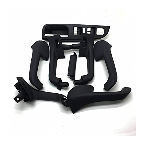 VNRQJLSN Für VW Für Golf 5 GTi MK5 Für Jetta MK5 1999-2012 Schwarz Farbset Autoinnentürgriff Griffabdeckung (8pcs) von VNRQJLSN