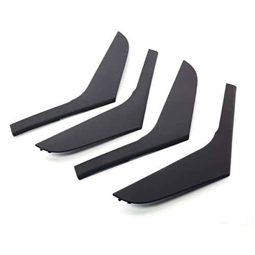 VNRQJLSN Für VW Für Golf 6 MK6 2009 2010 2011 2012 2013 Autoinnentür Armlehne Griffleisten Abdeckung Ersatz Auto Styling Leisten (4PCS Set) von VNRQJLSN