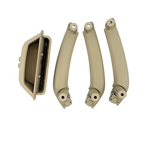 VNRQJLSN Für X3 X4 F25 F26 2010 2011 2012 2013 2014 2015 2016 RHD & LHD Auto Links Vorne Innentürgriff Panel Griff Pull Trim Cover (LHD 4PCS SET Beige) von VNRQJLSN