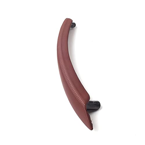 VNRQJLSN Für X5 X6 E70 E71 E72 2007 2008 2009 2010-2013 Links Rechts Innen Beifahrertür Ziehgriff Leder Außenbezug (Braun,rechte Seite) von VNRQJLSN