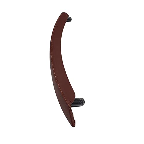 VNRQJLSN Für X5 X6 E70 E71 E72 2007-2013 Links Rechts Innen Beifahrertür Ziehgriff Leder Außenbezug Ersatz (Red Brown,rechte Seite) von VNRQJLSN