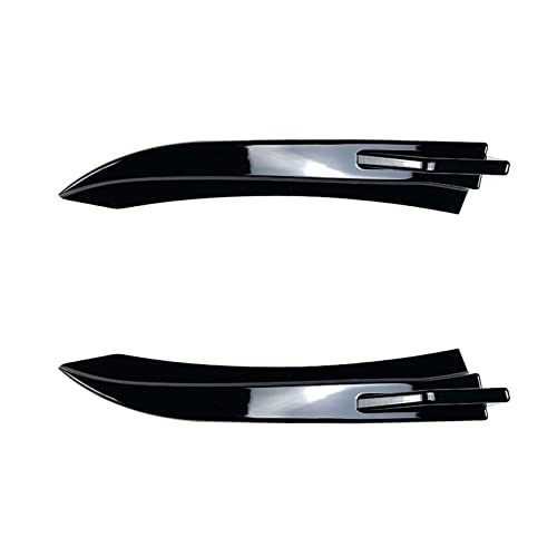 VNRQJLSN Heckdiffusor Splitter Stoßfängerlippe Für B&MW 3er F30 F36 M-Sport M-Pack 320i 325i 2013 2014 2015 2016 2017 2018 2019 Heckspoiler(Schwarz) von VNRQJLSN