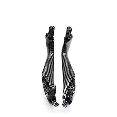 VNRQJLSN Innen Links Rechts Autotürgriff Innenverkleidung Ersatz Für 5er G30 G31 G38 F90 2017 2018 2019 2020 2021 (Carbon Front 2pcs) von VNRQJLSN