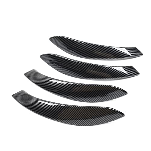 VNRQJLSN Karbonfasermuster Innentürgriff Mit Griff Außenverkleidung Für 3er 4er M3 M4 F30 F34 F36 F32 F33 F80 F82 F83 (Cover 4pcs set) von VNRQJLSN