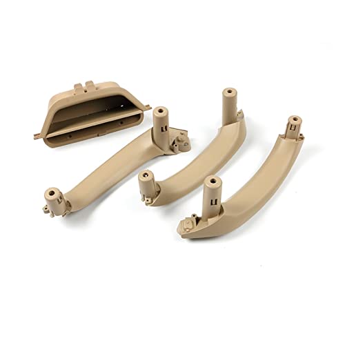 VNRQJLSN LHD Links Rechts Autotür Inneninnengriff Pull Trim Cover Für F25 X3 F26 X4 2010-2017 Auto Styling Zubehör (4Pcs Beige) von VNRQJLSN