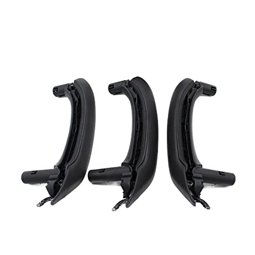 VNRQJLSN LHD RHD Innenraum Beifahrertürgriff Lederbezug Mit Innengriffbaugruppe Für X3 X4 F25 F26 2010–2016 (Black,RHD Set) von VNRQJLSN