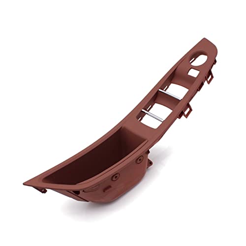 VNRQJLSN LHD RHD Innentürgriff Armlehnenverkleidung Ohne Spiegelklappknopf Für 5er F10 F11 F18 520 523 525 528 530 (LHD Red brown) von VNRQJLSN