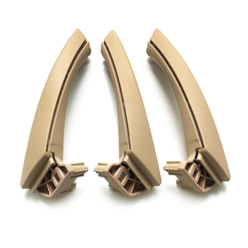 VNRQJLSN LHD RHD Links Rechts Beifahrer-Kunststoff-Türgriff-Set Für 3er E90 E91 E92 316 318 320 325 328i 2004–2012 (Beige,LHD) von VNRQJLSN
