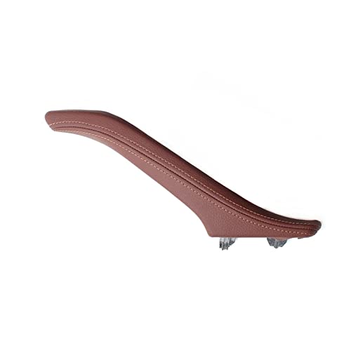 VNRQJLSN Lederzuggriff For Die Beifahrertür Links Rechts Für 5er F10 F11 F18 520i 523i 525i 528i 535i (RIGHT BROWN) von VNRQJLSN