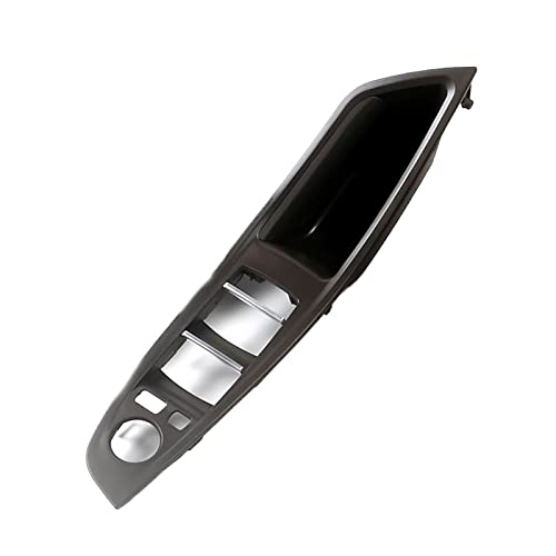 VNRQJLSN Linkslenker LHD Für 5er F10 F11 Grau Beige Schwarz Autoinnenraum Türgriff Panel Pull Trim Cover (Dark brown) von VNRQJLSN