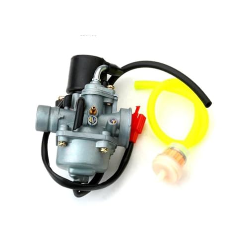 VNRQJLSN Roller-Vergaser 19 Mm Für Peugeot 50 Für Citystar Für Django Für Jet Für Force Für Ludix Für Speedfight Für Trekker 50 CCM 2-Takt-Moped-Vergaser von VNRQJLSN