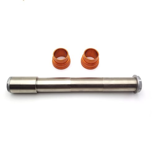 Motorrad Schwinge Fit Für KTM Husqvarna FC Vorne Hinterachse Kit Mutter Buchse Liner Gabel Rad Welle Sliders Cap Crash Protector Schwinge Motorrad Hinterradgabel(Front Axle Kit) von VNSMM