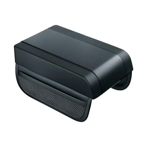 VNSMM Auto Armlehnenbox Autositz Armlehnen Auto Armlehne Box Höhe Pad Universal Leder Armlehne Kissen Mit Tasche Zentrale Memory Baumwolle Ellenbogen Unterstützung Armlehne Lagerung von VNSMM