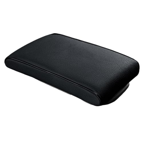 VNSMM Auto Armlehnenbox Autositz Armlehnen Auto Armlehne Die Leder Memory Baumwolle Zu Erhöhen Die Auto Armlehne Box Matte Universal(Black) von VNSMM