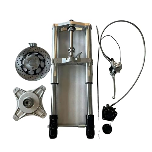 VNSMM Motorrad Schwinge Passend für DAX-Vorderradgabel-Kit CT70 Silver Trail Mini 70 DAX-Vorderradgabel-Kits Motorrad Hinterradgabel von VNSMM