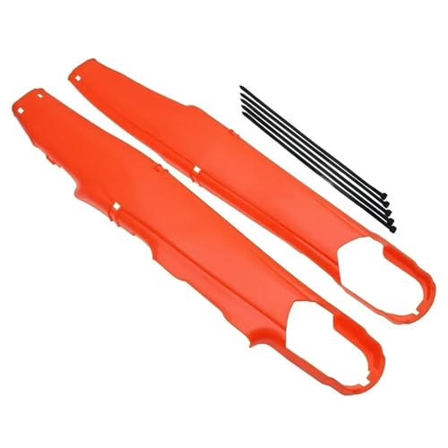 VNSMM Motorrad Schwinge Passend für KTM XC-W EXC-F XCW-F EXC EXCF150 250 300 350 450 2024 Enduro Motorrad Schwinge Schwinge Schutzabdeckung Motorrad Hinterradgabel(Swingarm Orange) von VNSMM