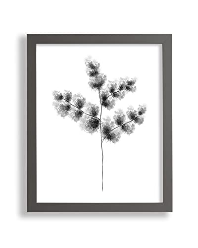 VO design Premium Bilderrahmen Finn 60 x 100 cm Graphit mit klarem Kunstglas - Farbe und Größe frei wählbar von VO design