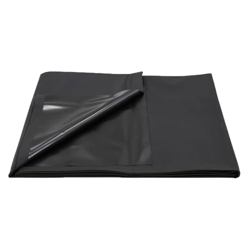 VOANZO 1 Stück Schwarze wasserdichte Matratze, 1,3 x 2,2 m, PVC, Dicker Matratzenschoner, Bettbezug von VOANZO
