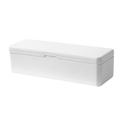 VOANZO Batterie-Aufbewahrungsbox Batterie-Aufbewahrungsbox Batteriebox Batterie-Organizer mit Tester Kunststoff-Batteriebox Batterie-Manager mit integriertem Tester von VOANZO