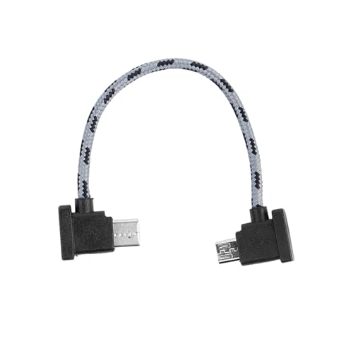 VOANZO Drohnen-Fernbedienungskabel Typ-C auf Micro-USB-Drohnen-Fernbedienungskabel Drohnen-Fernbedienungs-Verlängerungskabel von VOANZO