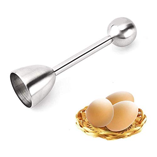 VOANZO Egg Cracker Topper Set für weich hartgekochte Eier, Edelstahl Eieröffner Küchengeräte von VOANZO