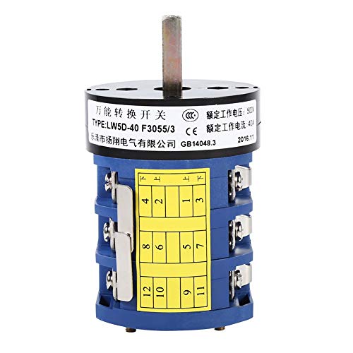 Reifenmontiermaschine Switch-220V / 380V 40A Reifenmontiermaschine Motor Vorwärts Rückwärts Schalter Heavy Duty von VOBOR