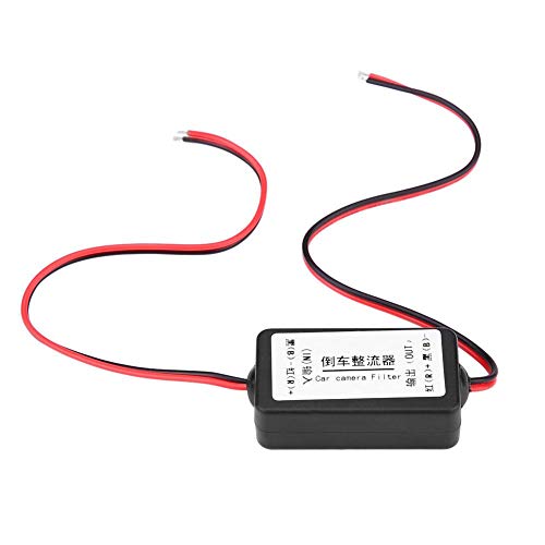 VOBOR 12 V DC Relais Auto Filter Gleichrichter Auto Auto Rückfahrkamera Power Relais Kondensator Auto Reverse Backup Parkplatz Kamera Power Rectifier von VOBOR