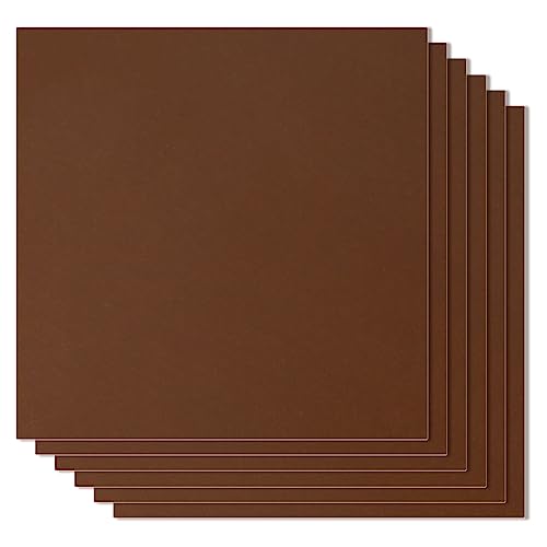 VOBOR 6pcs Braun Unfertiges Holz 3mm 12 "x12 Holzhand für Lasergravur CNC Schneiden DIY Projekte von VOBOR