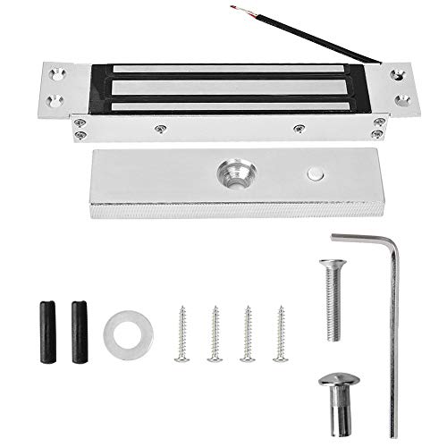 VOBOR 180kg Elektromagnetisches Schloss, DC 12V Magnetschloss Elektrisches, NC Türöffner Elektrisch Türschloss, Smart Lock für Tür Access Control System Hostcontroller von VOBOR