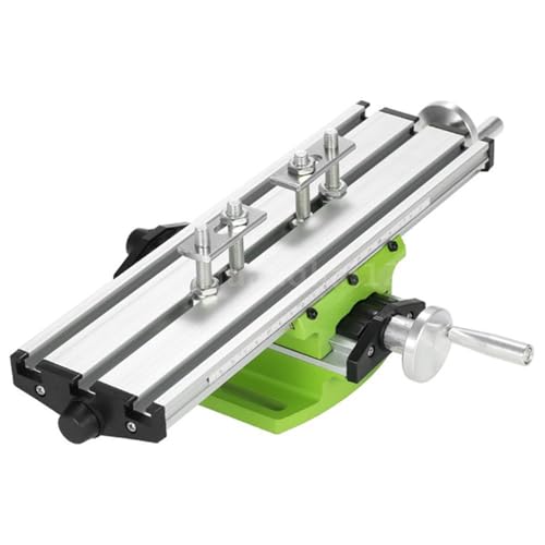 VOBOR Kreuztisch, 2-Achsen Multifunktions-Arbeitstisch, Frästisch Arbeitstisch Maschine mit X Y Achse, Bohrschraubstock Befestigung Arbeitstisch für Tischbohrmaschine VOBOR Kreuztisch, 2-Achsen Multifunktions-Arbeitstisch, Frästisch Arbeitstisch Maschine mit X Y Achse, Bohrschraubstock Befestigung Arbeitstisch für Tischbohrmaschine von VOBOR